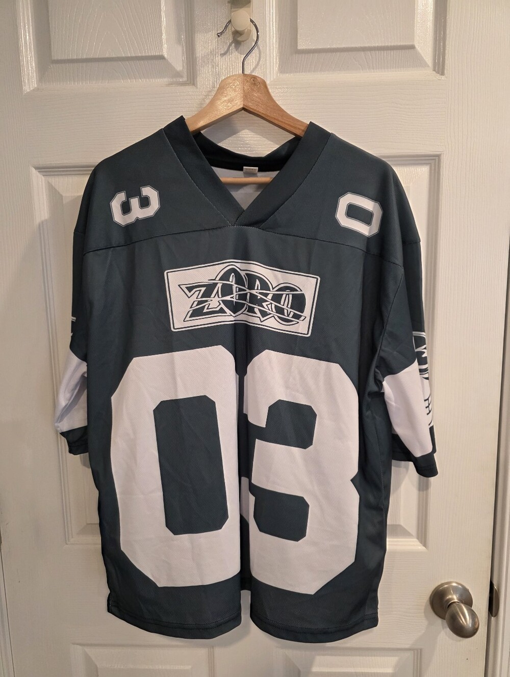 One Piece Roronoa Zoro Anime Athletic Jersey Size Large
